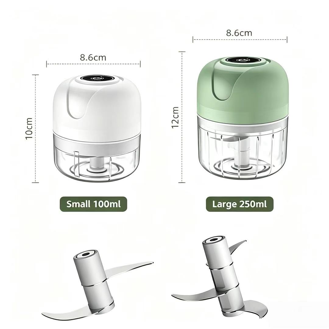 Baby Food Mixer - Elektryczny rozdrabniacz do czosnku 23W, ładowany