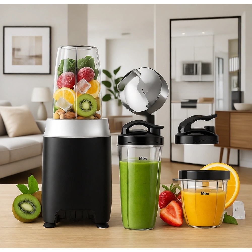 Baby Food Recipes - 11-częściowy blender osobisty 900W do smoothie/koktajli/żywności