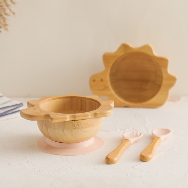Drewniany zestaw zastawy stoło – Silicone Suction Bowl recenzja i cena
