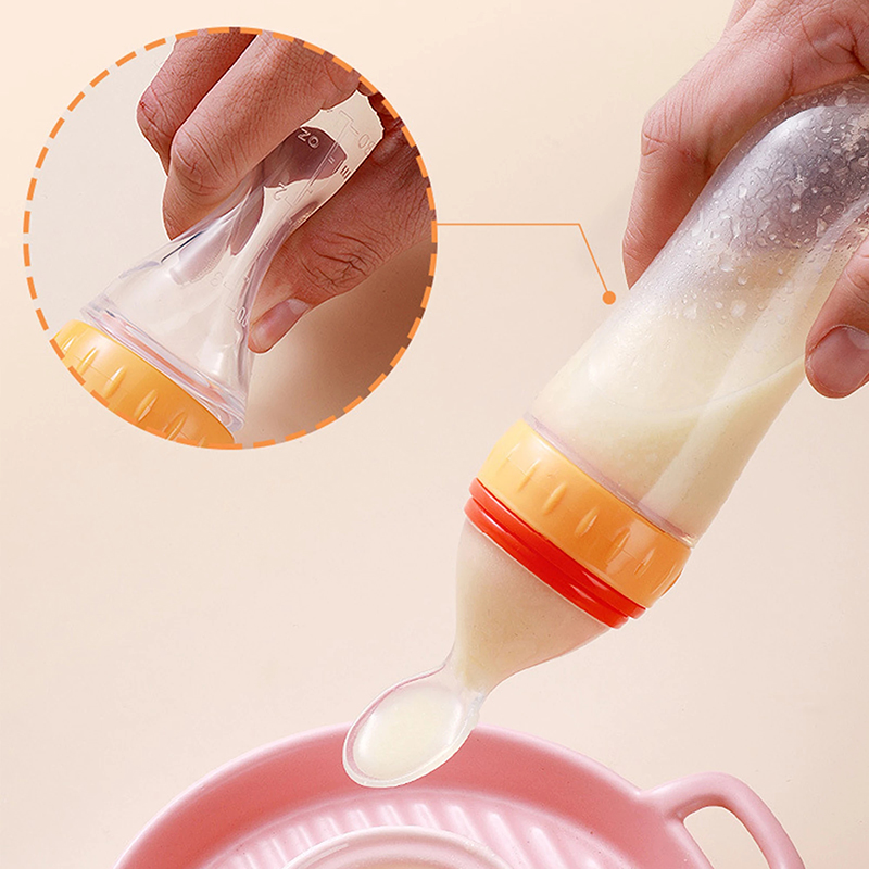 Wyciskanie butelka do karmieni – Baby Food Utensils recenzja i cena