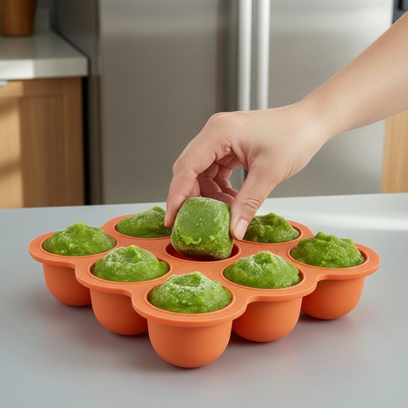 Silikonowy pojemnik na żywność – Puree Baby Food recenzja i cena