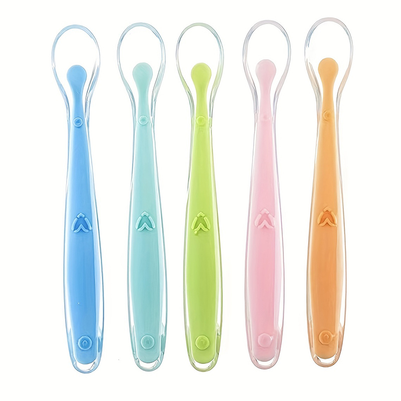 1/2 szt. Miękka silikonowa łyż – Baby Food Utensils recenzja i cena
