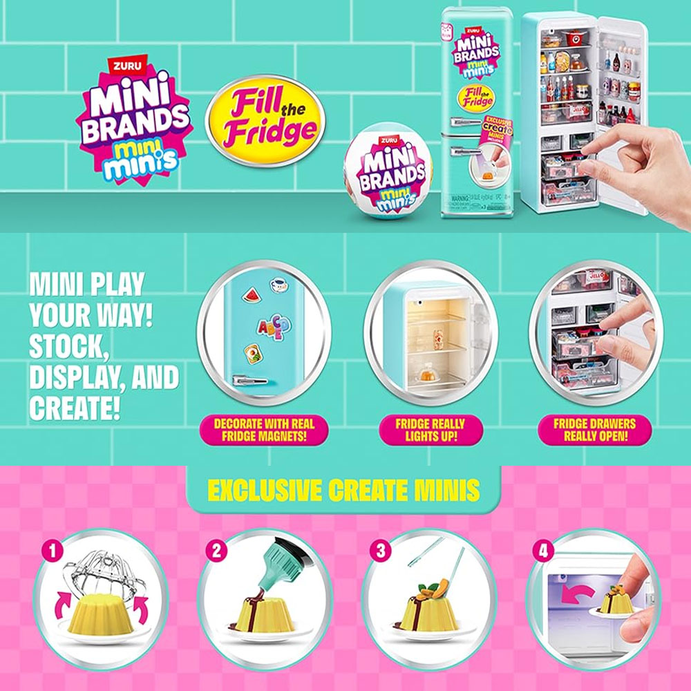 Zuru 5 Surprise Toy My Mini Br – Baby Food Brand recenzja i cena