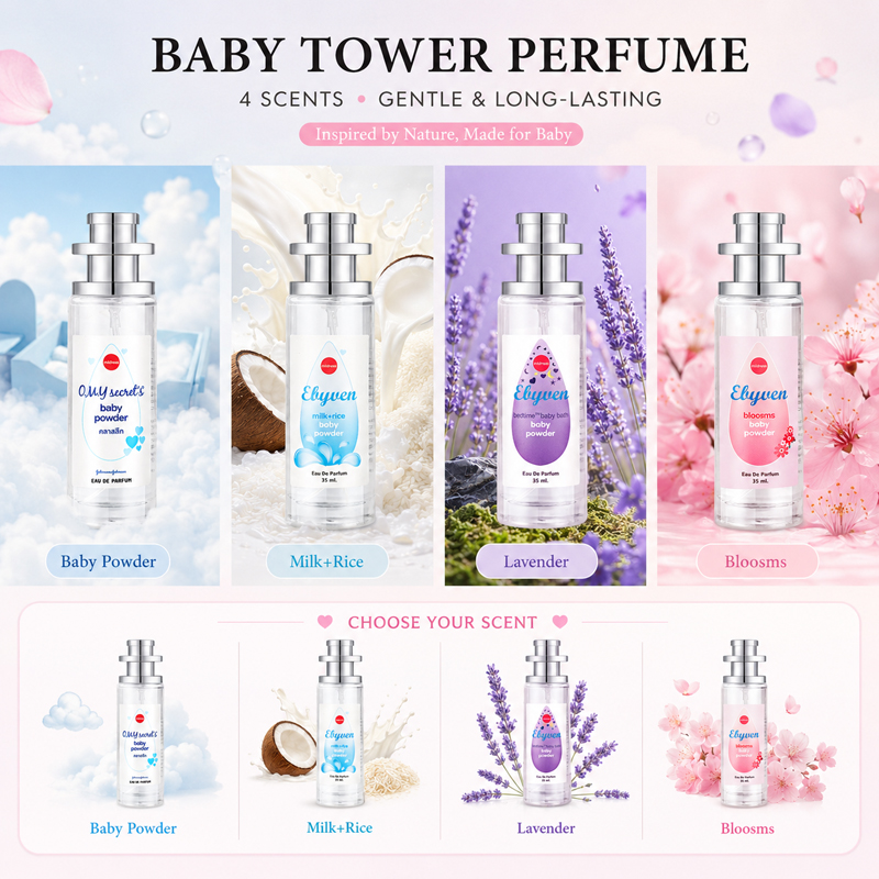2 szt. 35ml Perfumy w proszku  – Puree Baby Food recenzja i cena