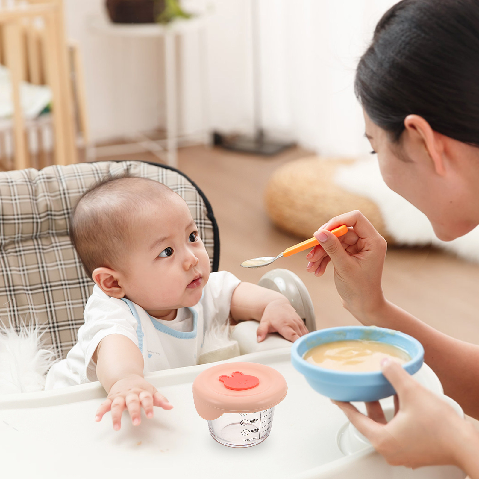 2 szt. szklanych pojemników na – Baby Food For Travelling recenzja i cena