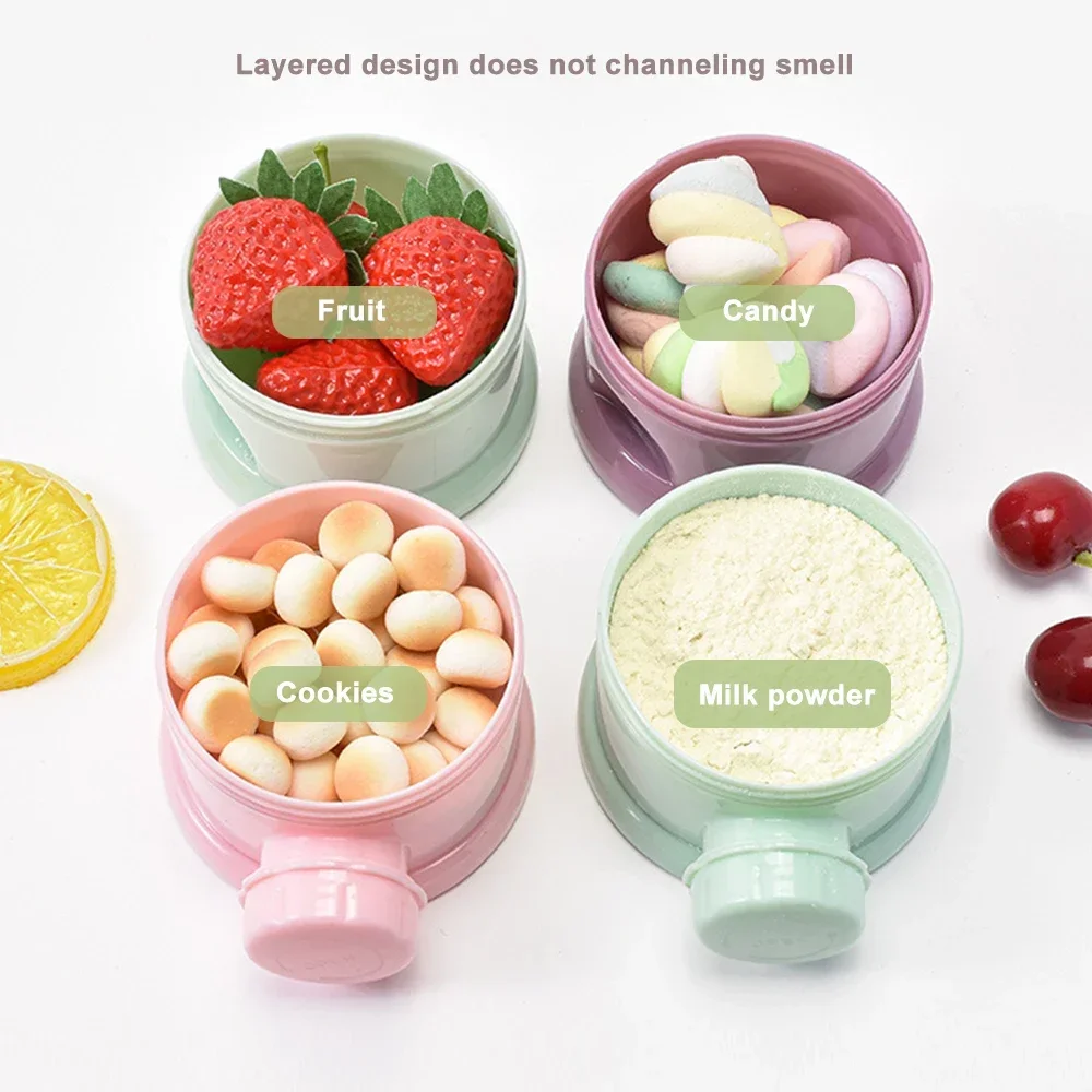 4-warstwowy pojemnik na mleko  – Baby Food For Travelling recenzja i cena