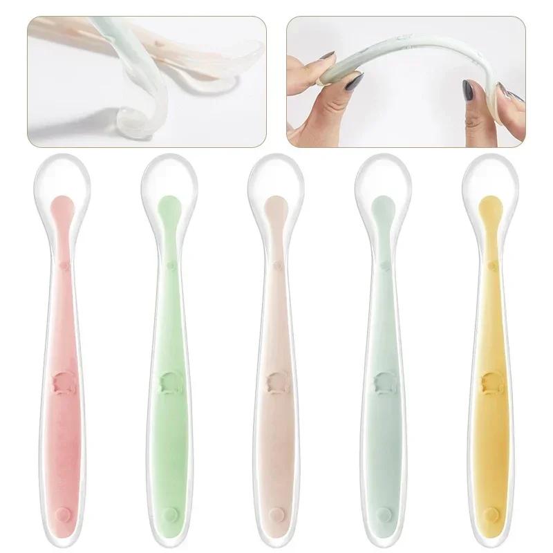 Miękka silikonowa łyżka dla ni – Baby Food Utensils recenzja i cena