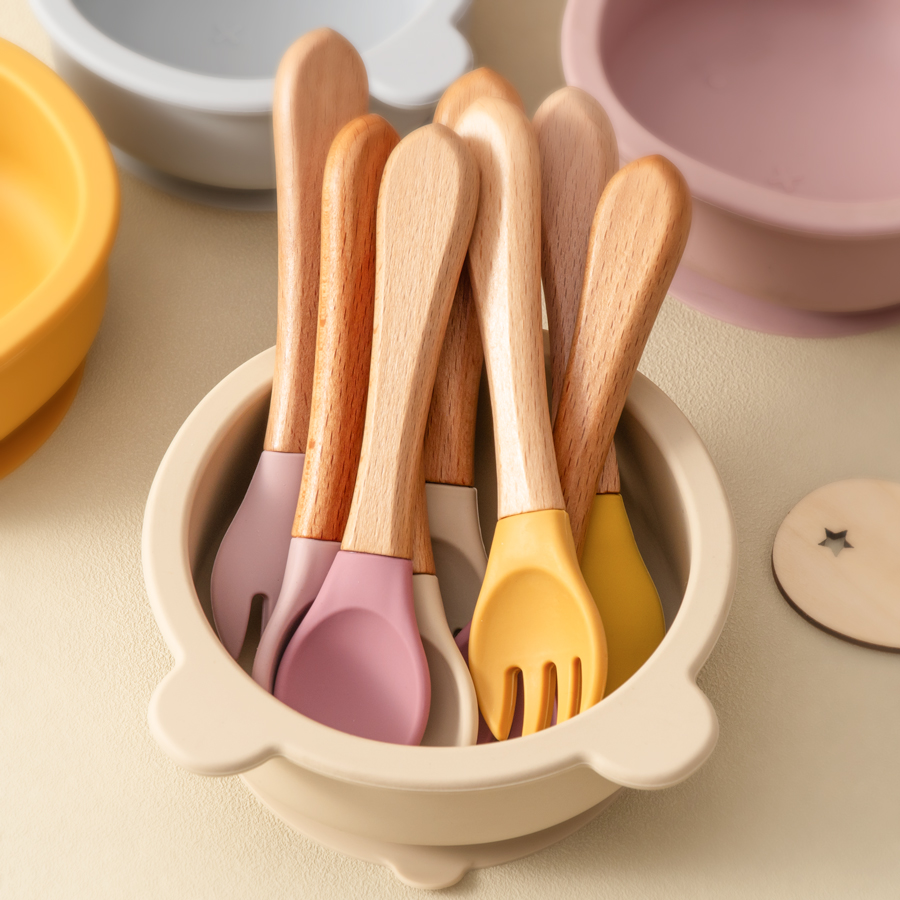 2 szt. Łyżki do nauki dla dzie – Baby Food Utensils recenzja i cena