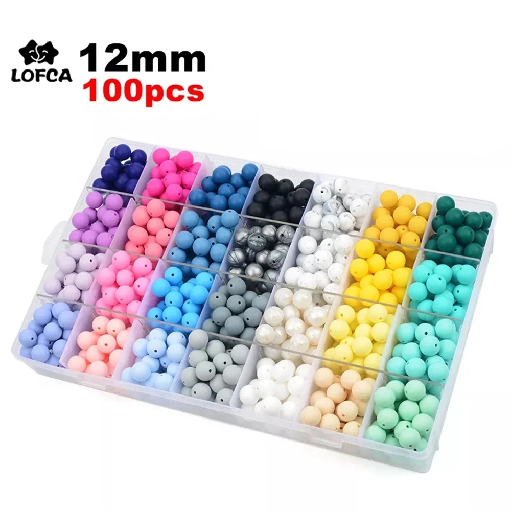LOFCA 12mm 100 sztuk koraliki  – Baby Food Mixer recenzja i cena